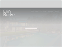 Tablet Screenshot of erinburke.com